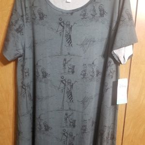2xl lularoe carly dress Disney